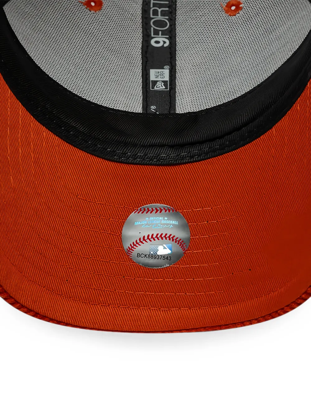 NEW ERA CAP 9Forty LA Dodgers MLB ribfluwelen pet Oranje