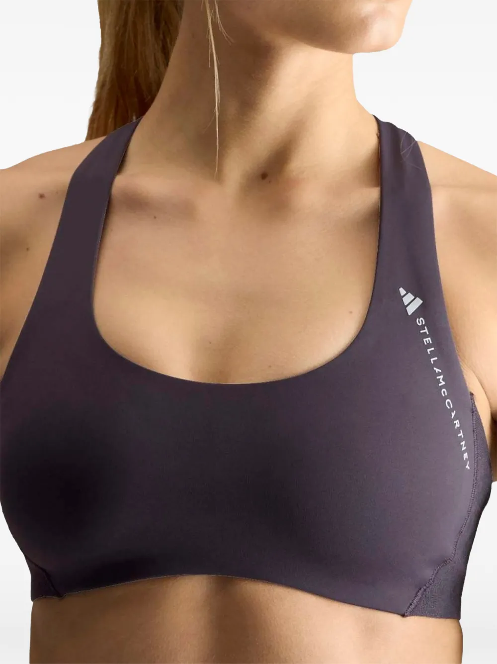 adidas by Stella McCartney Hardloop-bh met medium ondersteuning Paars