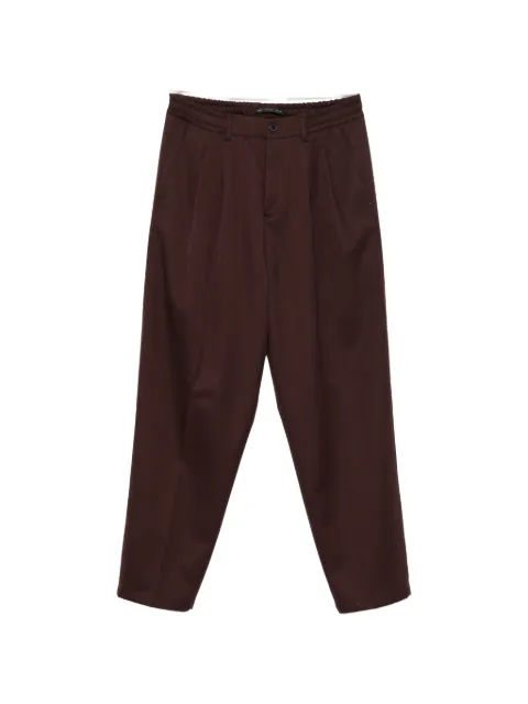 Low Brand Zeta pleated straight-leg trousers