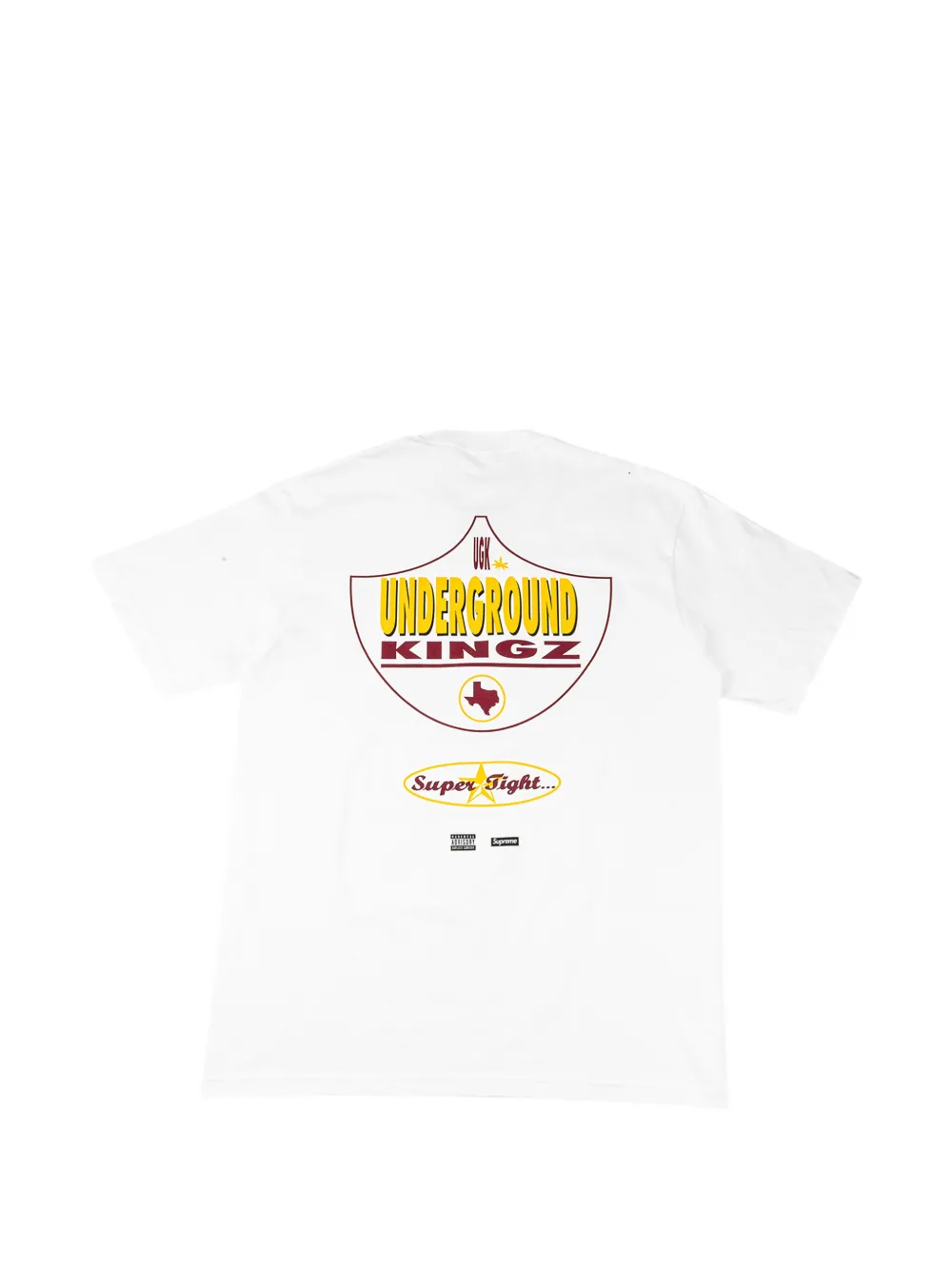 Supreme UGK Super Tight T-shirt Wit