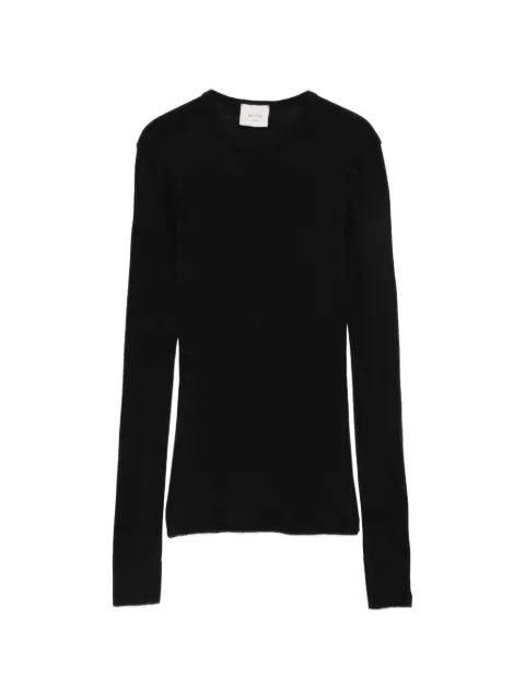 Alysi playera manga larga con cuello redondo