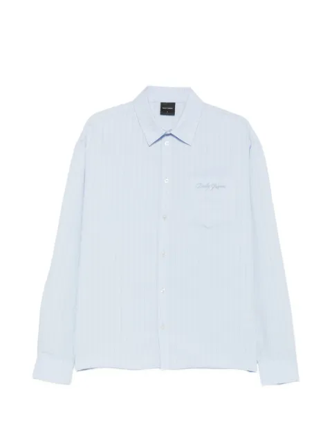 Daily Paper textured-stripe long-sleeve shirt