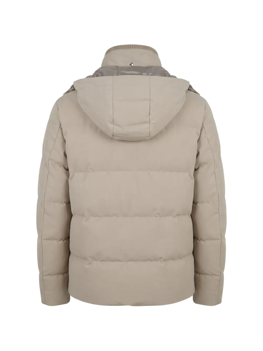 Montecore Gewatteerd jack met capuchon Beige