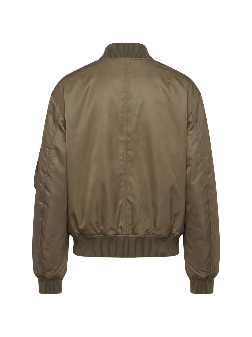 Prada Bomberjack met rits Groen