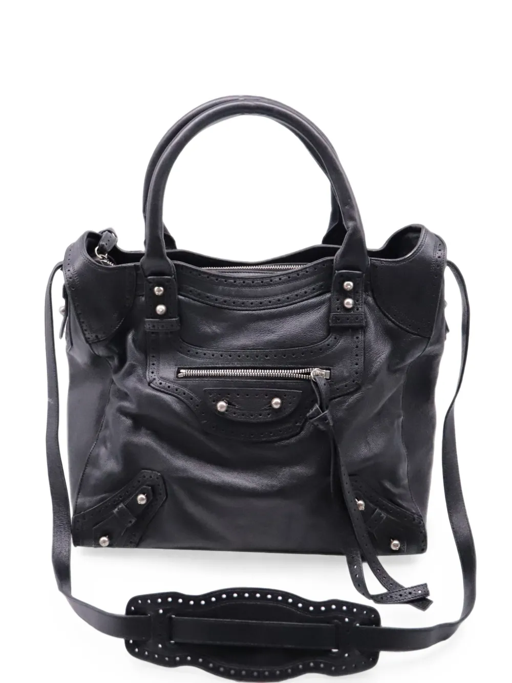 Balenciaga Pre-Owned Riva City Tote Bag - Schwarz
