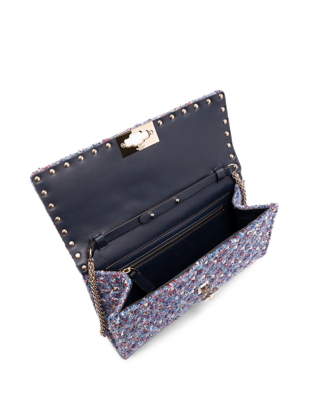 Valentino Garavani Rockstud Spike shoulder bag Blauw