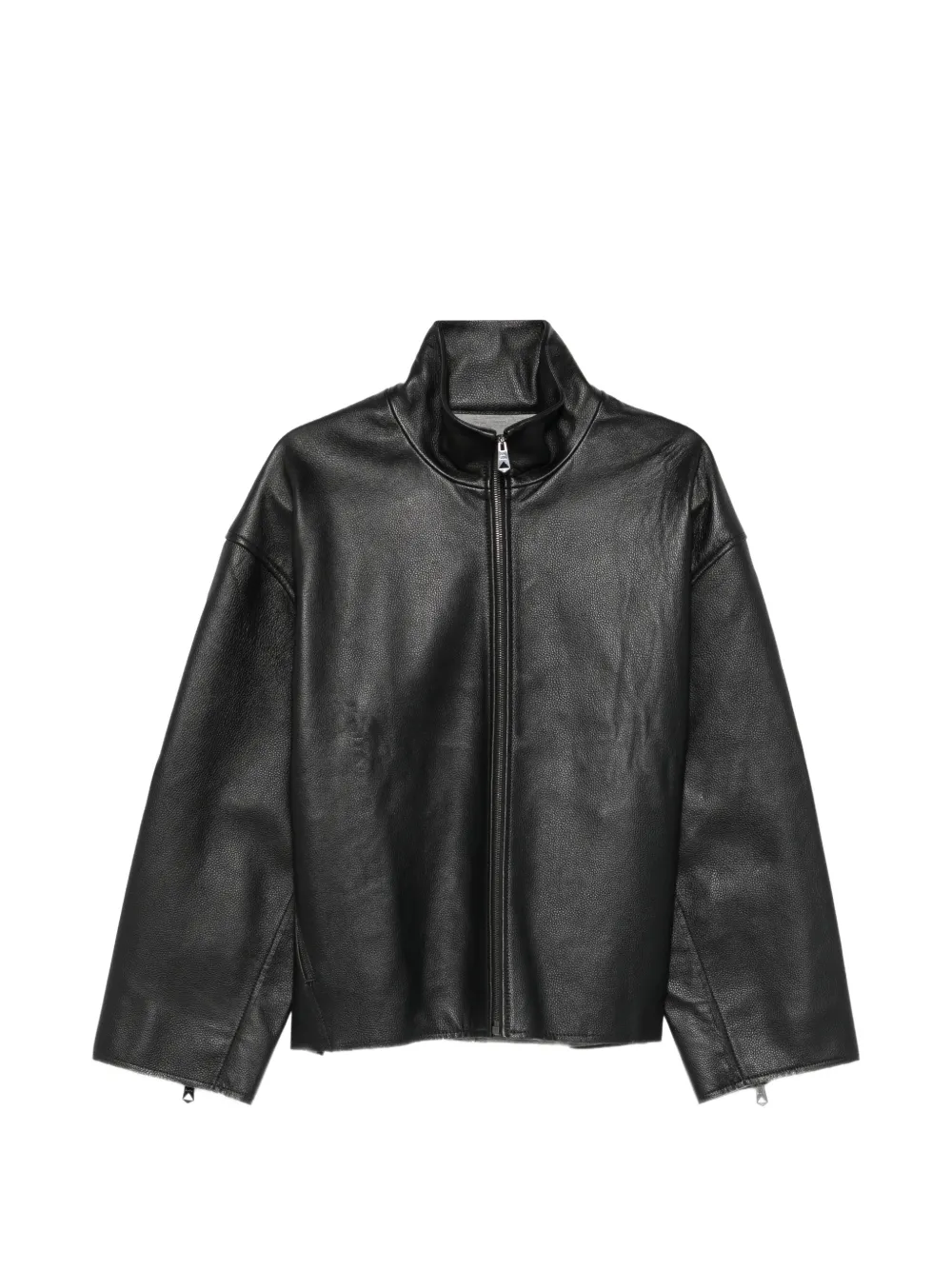 Paul Smith zip-up leather jacket - Nero