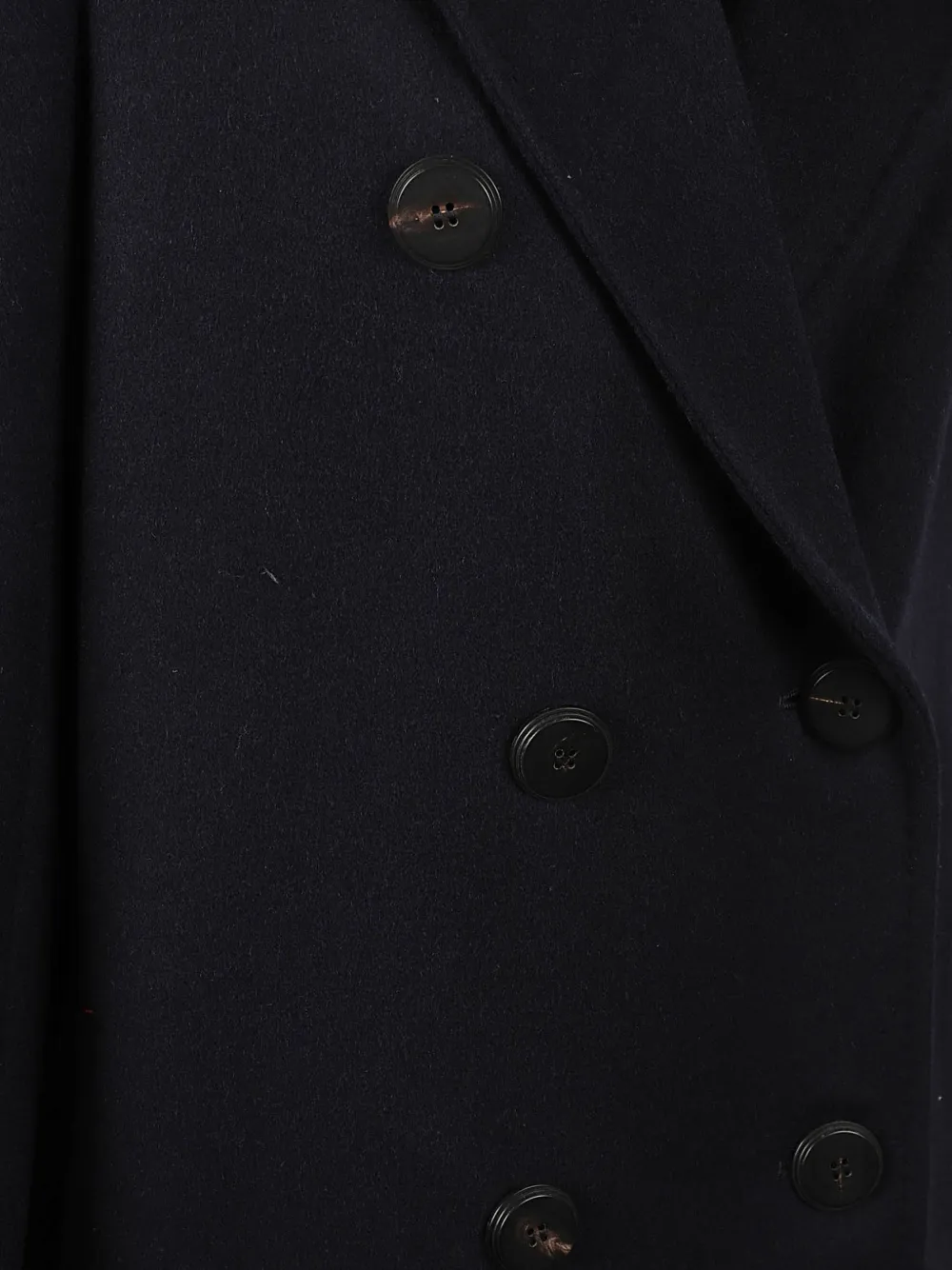 Max Mara Jas met dubbele rij knopen Grijs