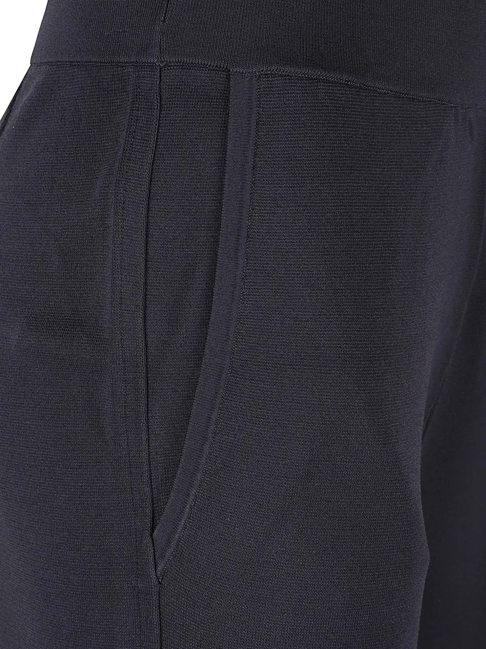 Max Mara fine-knit track pants Blauw