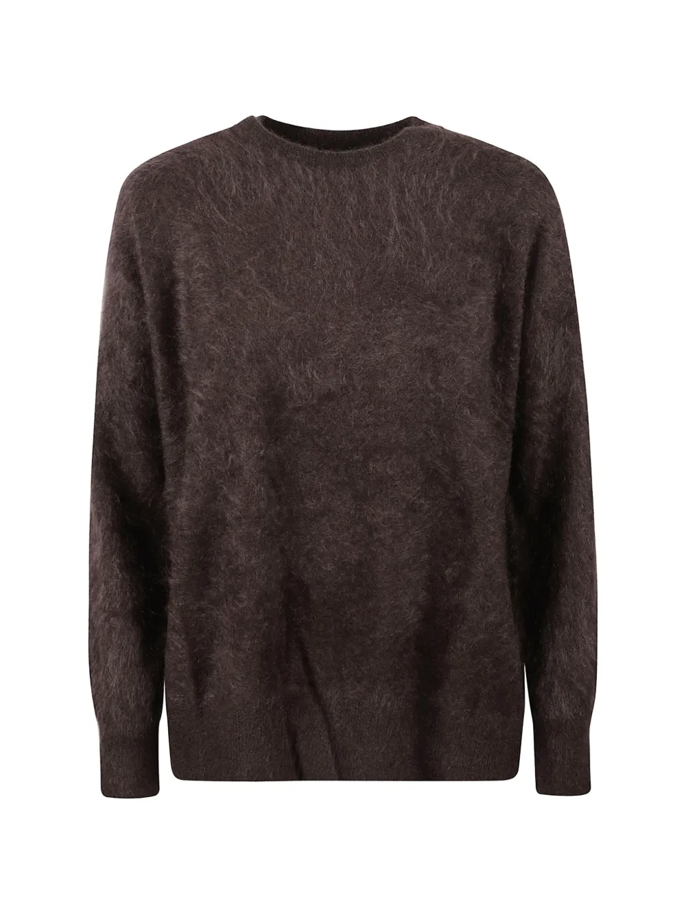 'S Max Mara brushed-knit crew-neck sweater - Brown