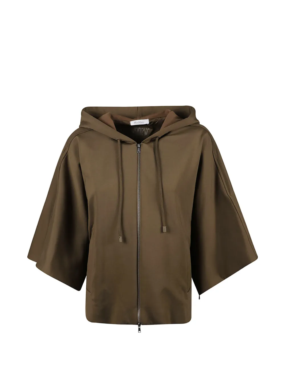Max Mara drawstring wide-sleeve hoodie