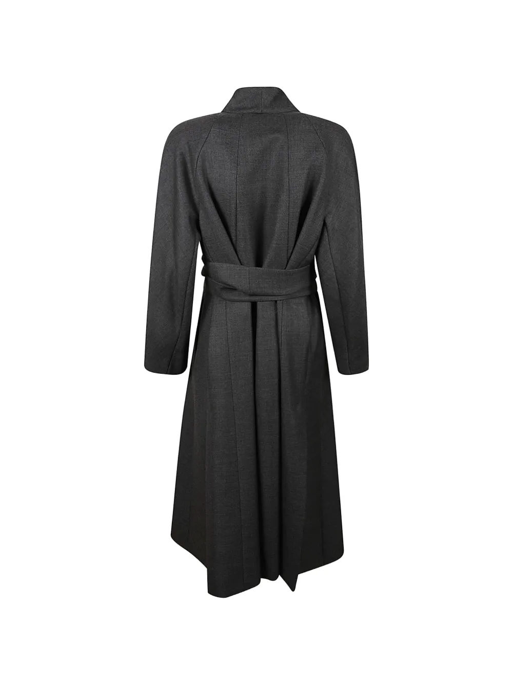 Max Mara belted coat Grijs