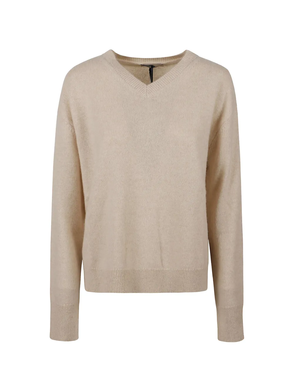 'S Max Mara Maglione con scollo a V - Toni neutri