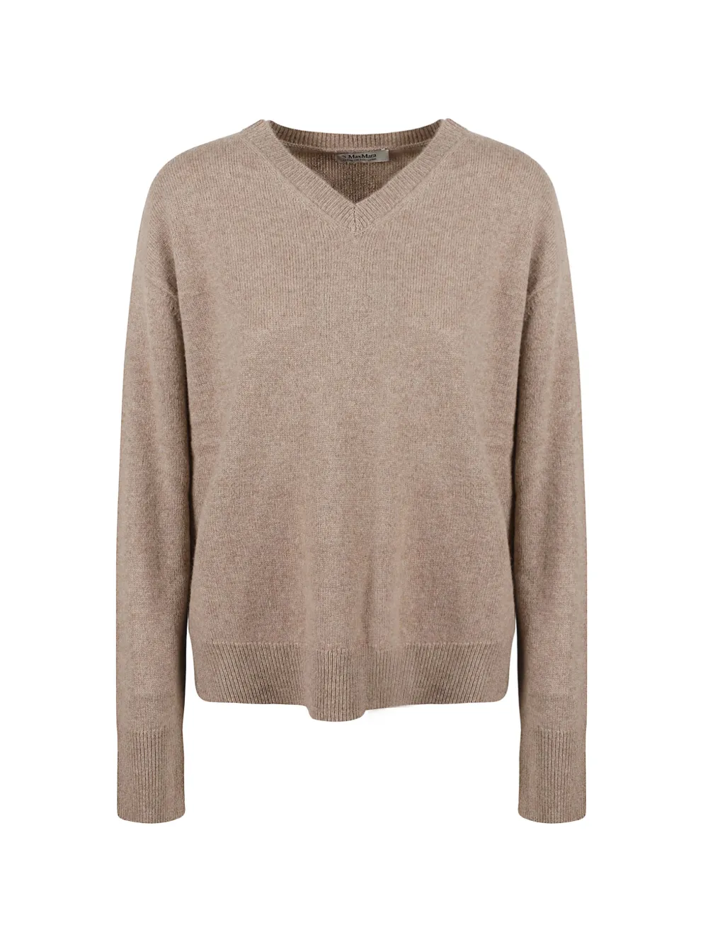 'S Max Mara Fijngebreide trui Beige
