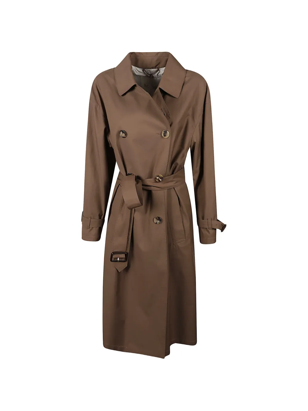 Max Mara double-breasted belted trench coat