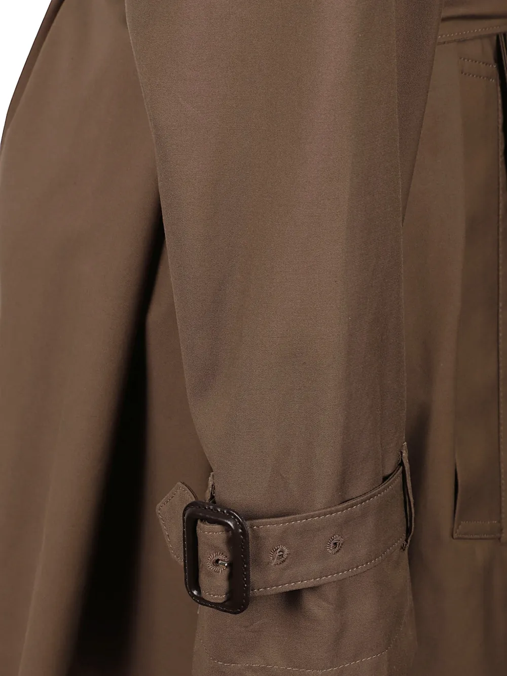 Max Mara double-breasted belted trench coat Bruin