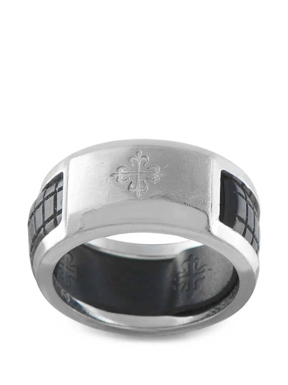 Patek Philippe Pre-Owned Aquanaut Luce diamond ring - Argento