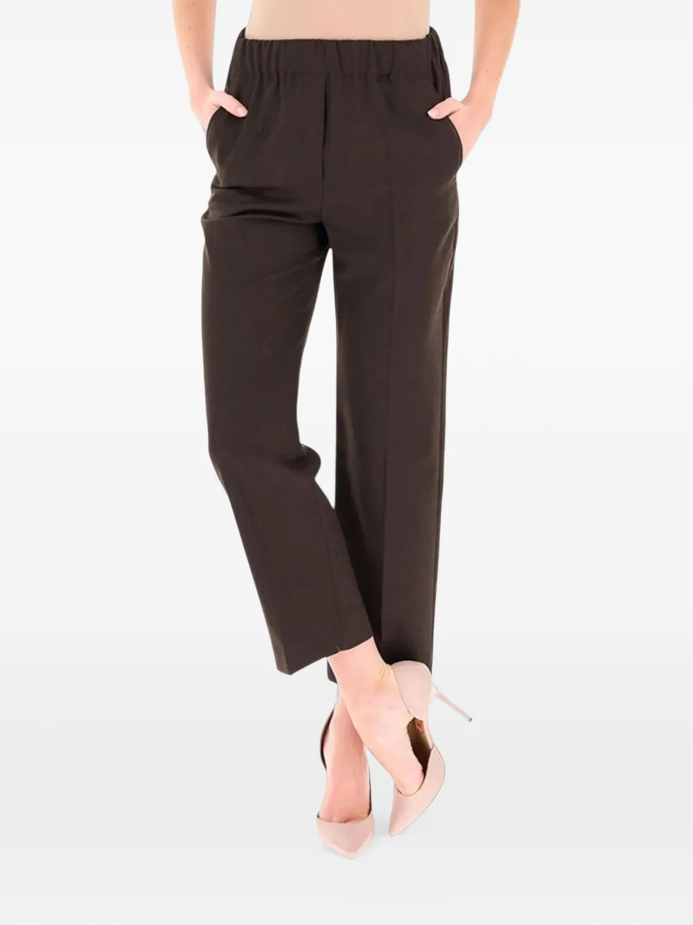 Weekend Max Mara Plooibroek Bruin
