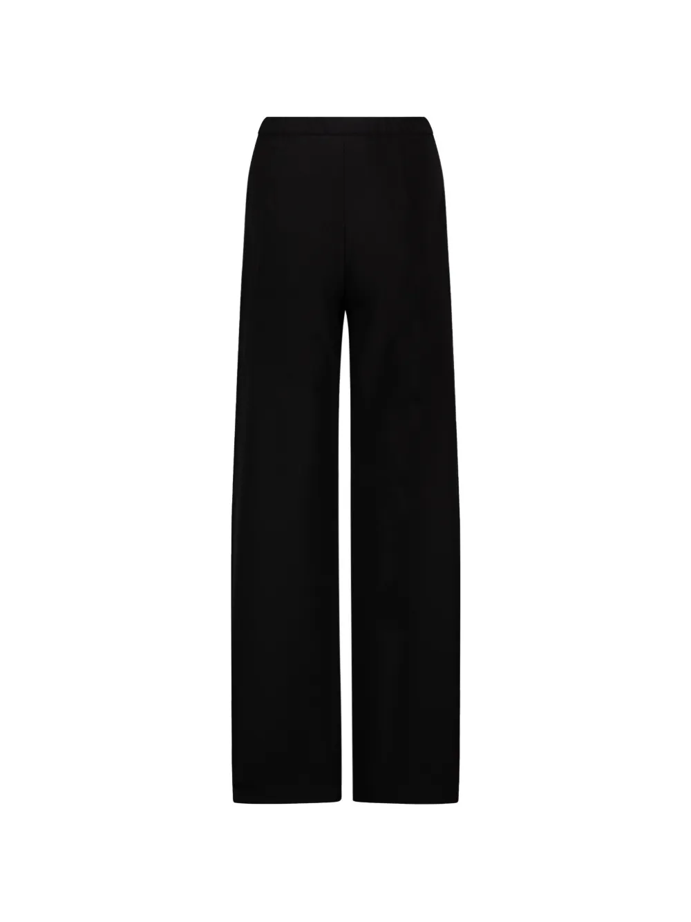 Max Mara Broek met wijde pijpen Zwart