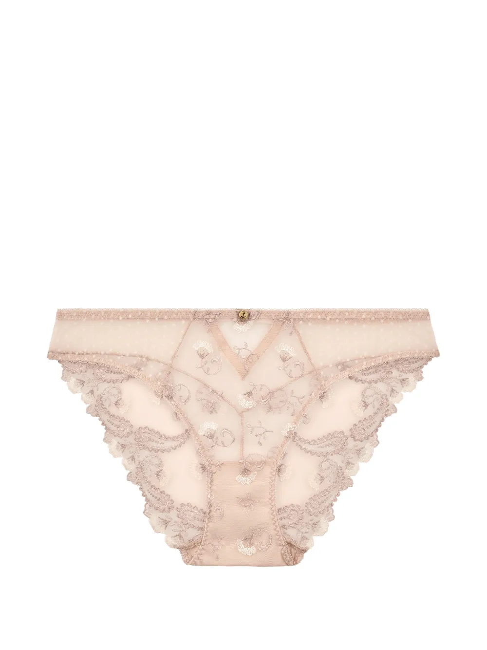Aubade Velvet Memories embroidered briefs