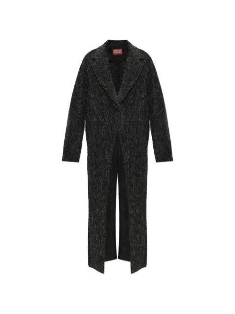Diesel brushed-effect coat
