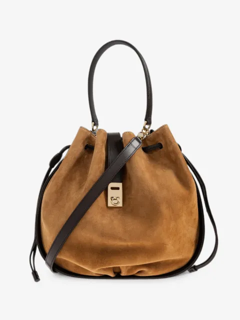 Ferragamo "Hug" bucket-type handbag