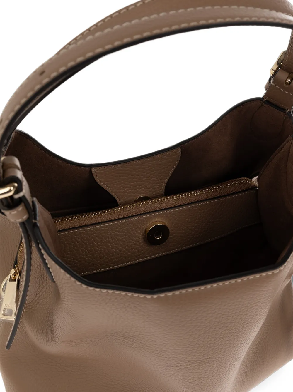 Furla Primrose leren shopper Beige