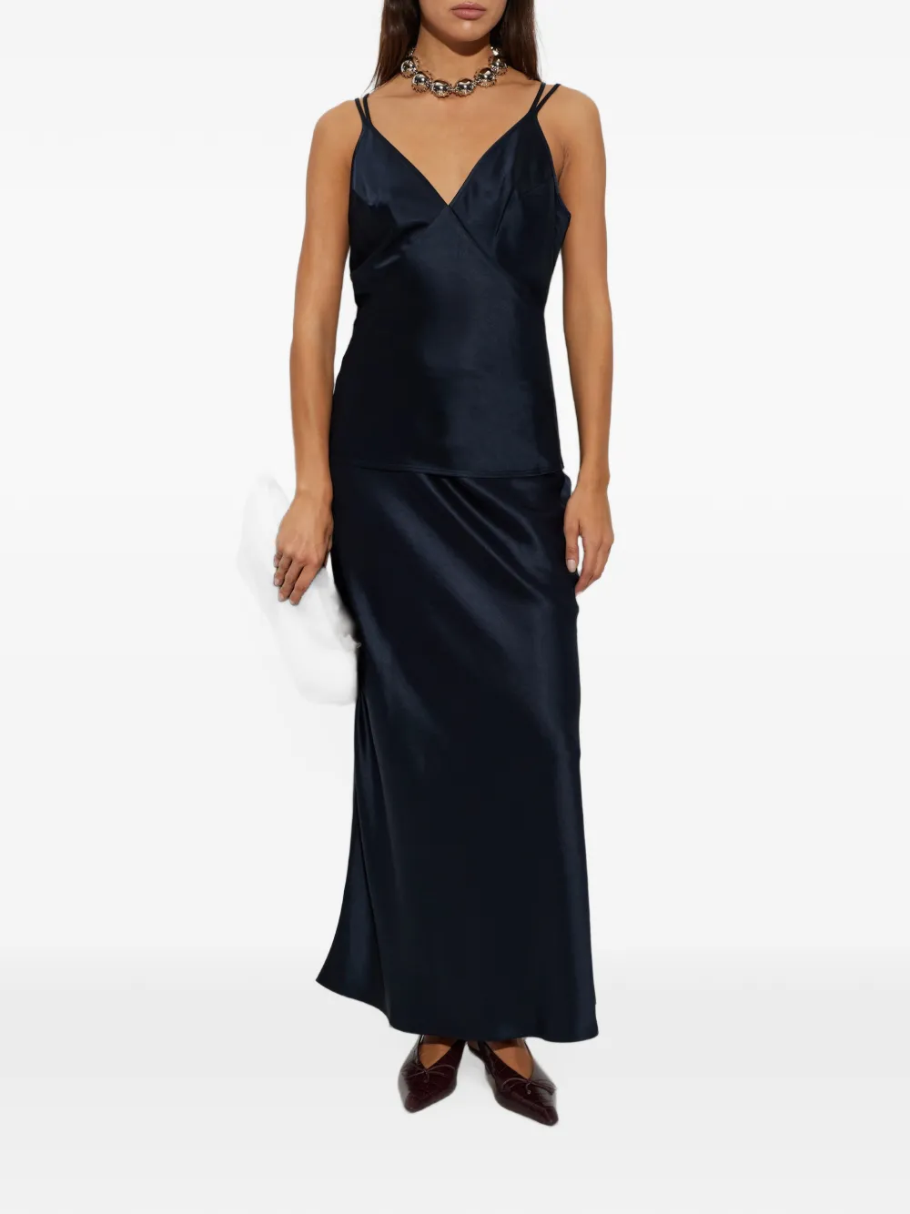 ANINE BING Bar maxi-rok Blauw