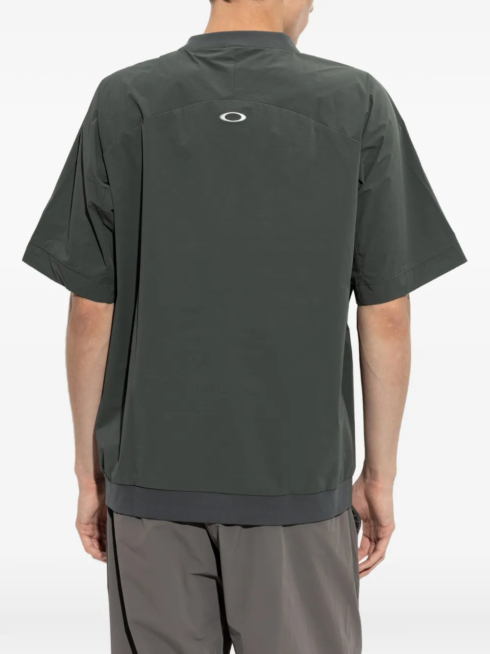 Oakley O-Blades T-shirt met geborduurd logo en kwartrits Groen