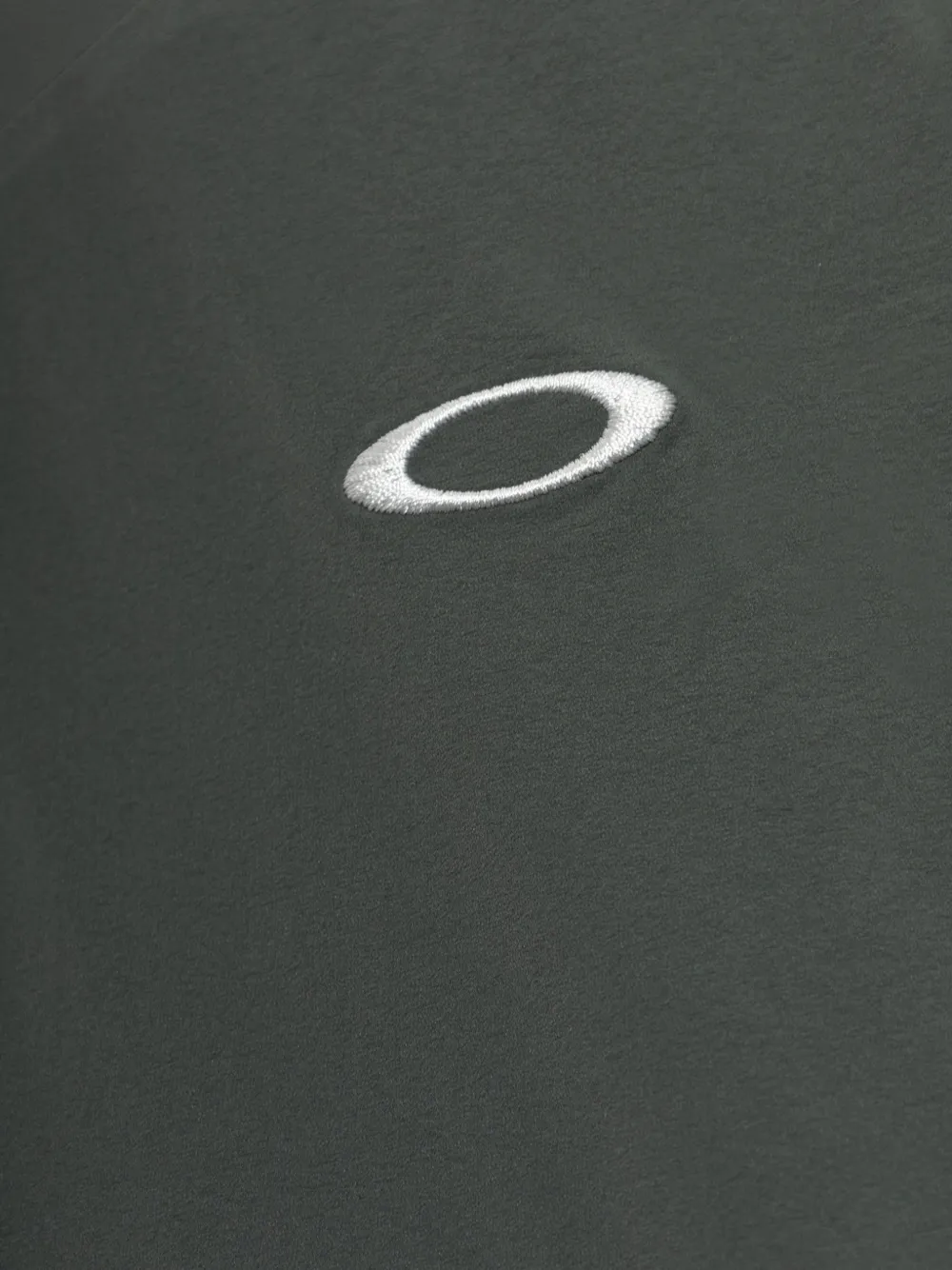 Oakley O-Blades T-shirt met geborduurd logo en kwartrits Groen