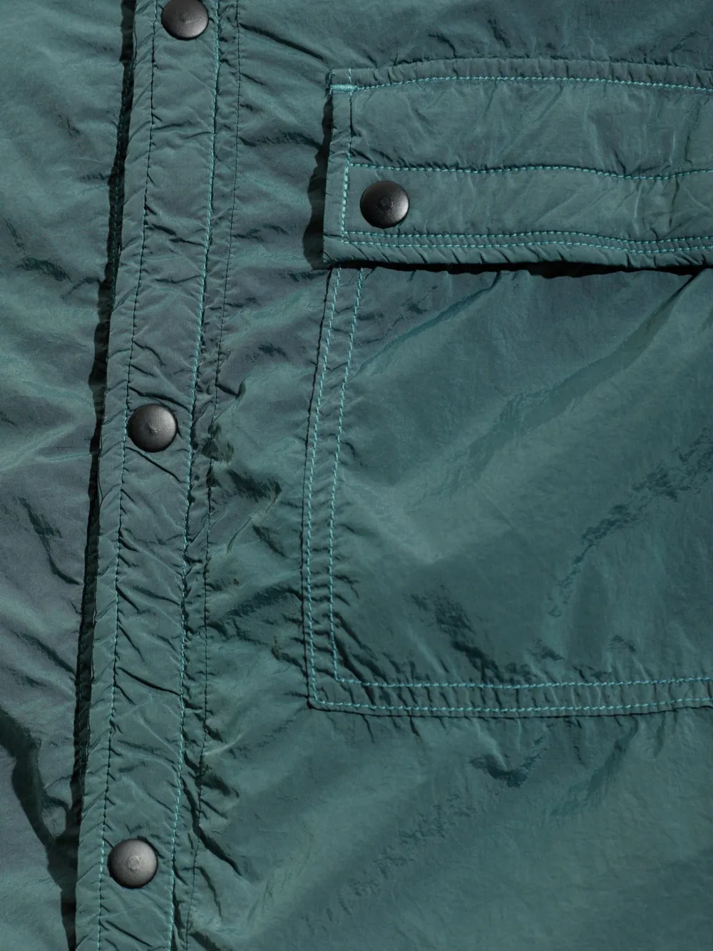 PS Paul Smith Shirtjack met logopatch Groen