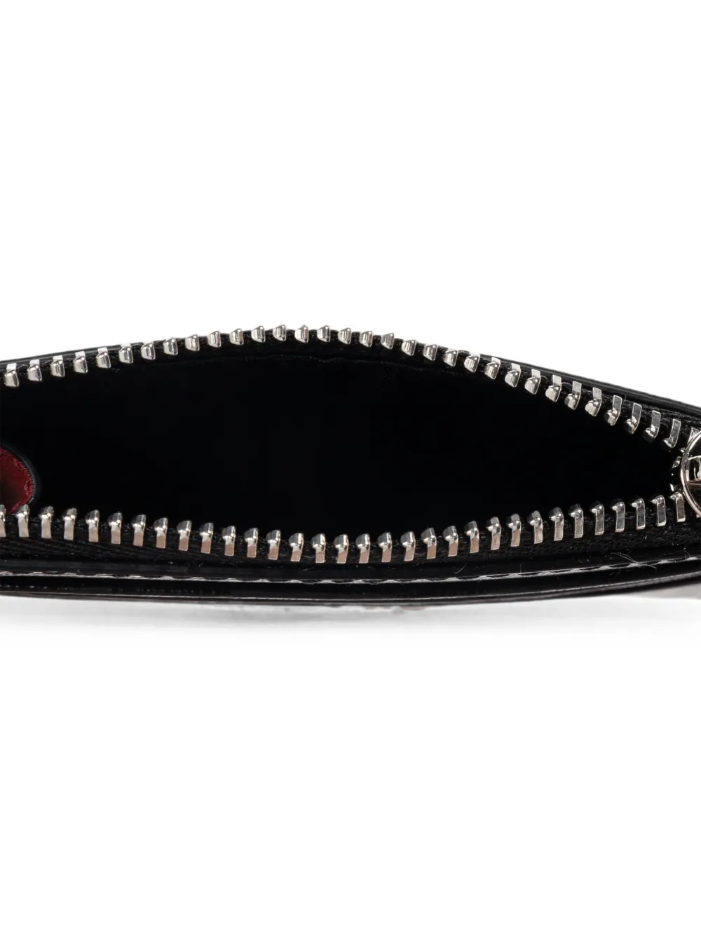 Ferragamo Gancini set met leren portemonnee pasjeshouder en sleutelhanger Zwart