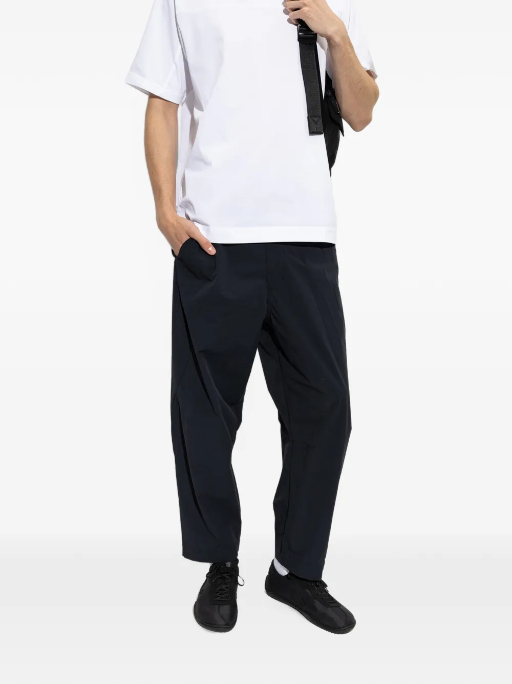 Oakley T-shirt met kraag en geborduurd logo Wit