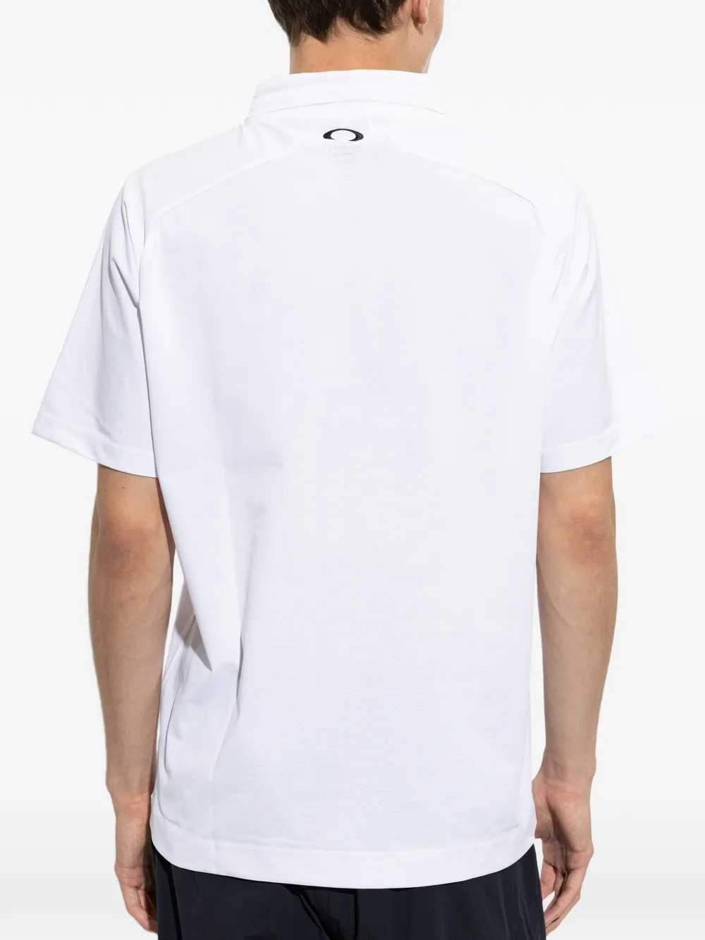 Oakley T-shirt met kraag en geborduurd logo Wit