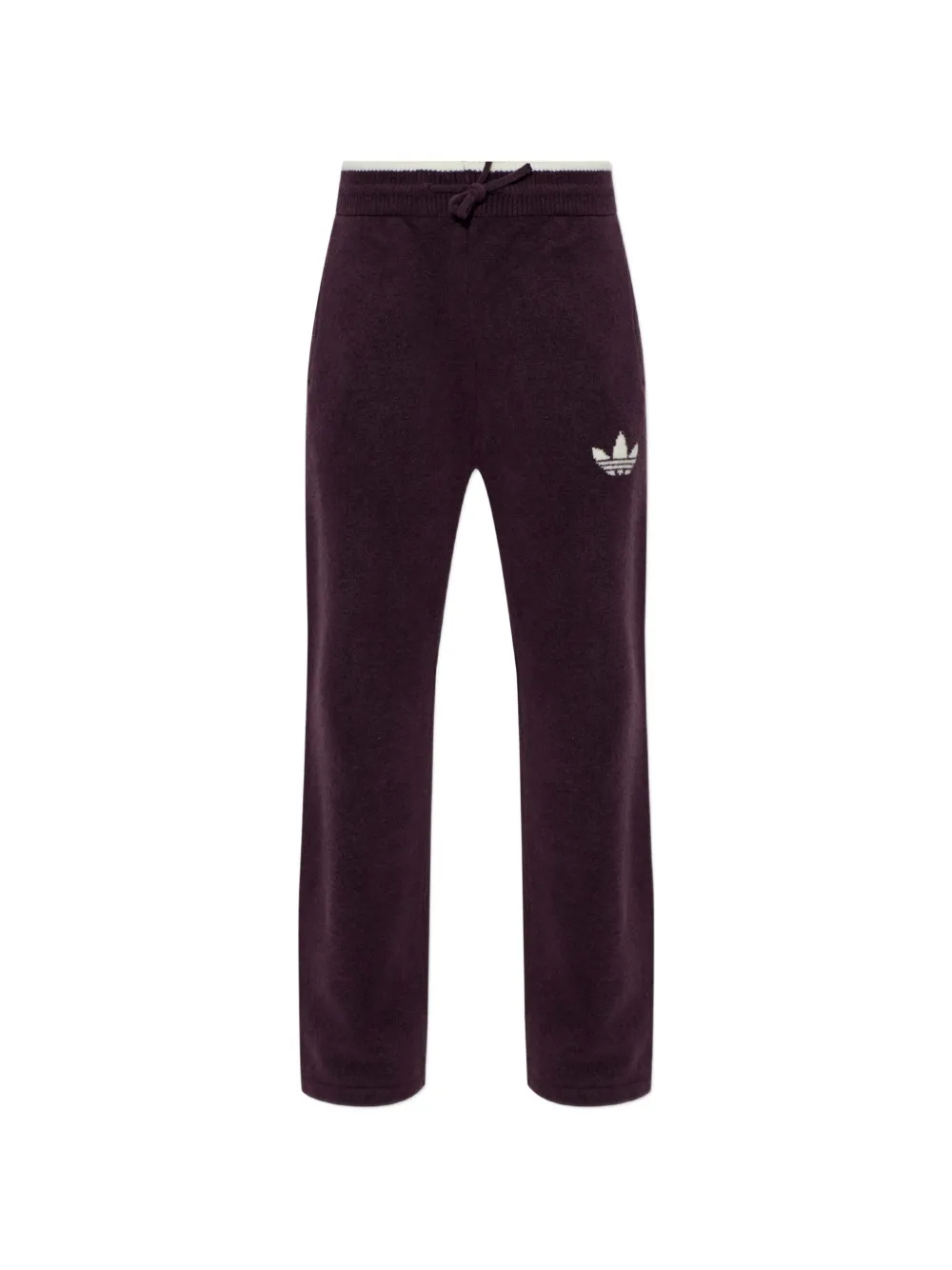 adidas Trefoil-logo drawstring track pants