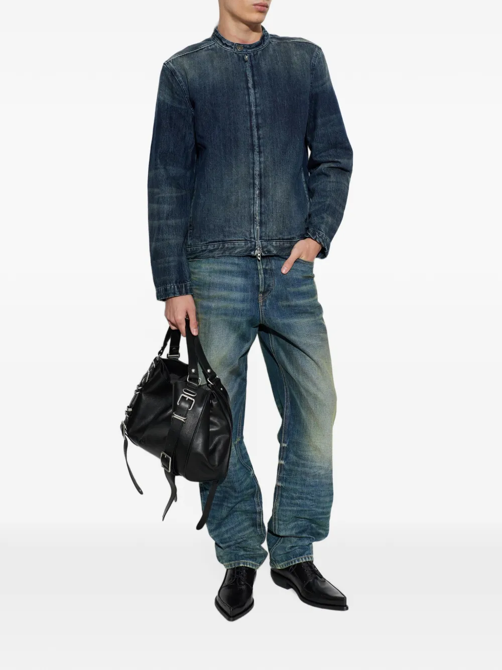 Diesel D-Glory-Fsj denim jack Blauw