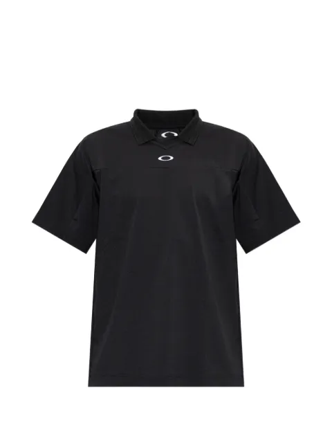 Oakley logo-embroidered polo-collar T-shirt