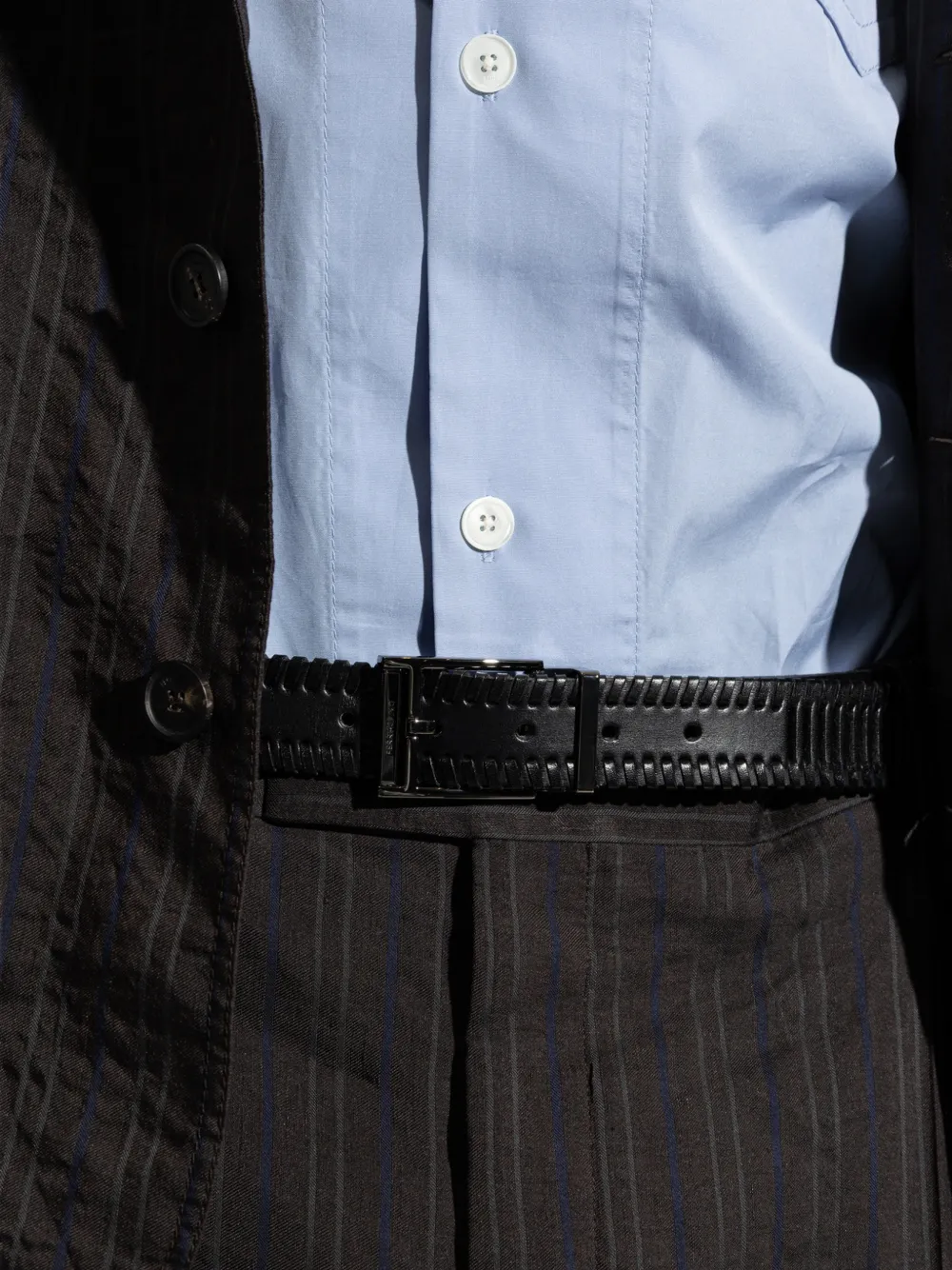 Ferragamo Verstelbare riem Zwart