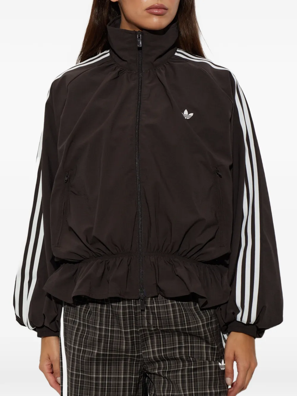 adidas ruffled zip-up jacket Bruin