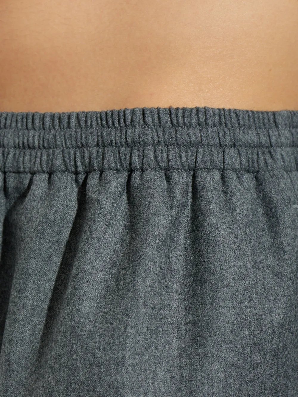 Lanvin Wollen flanellen broek Grijs