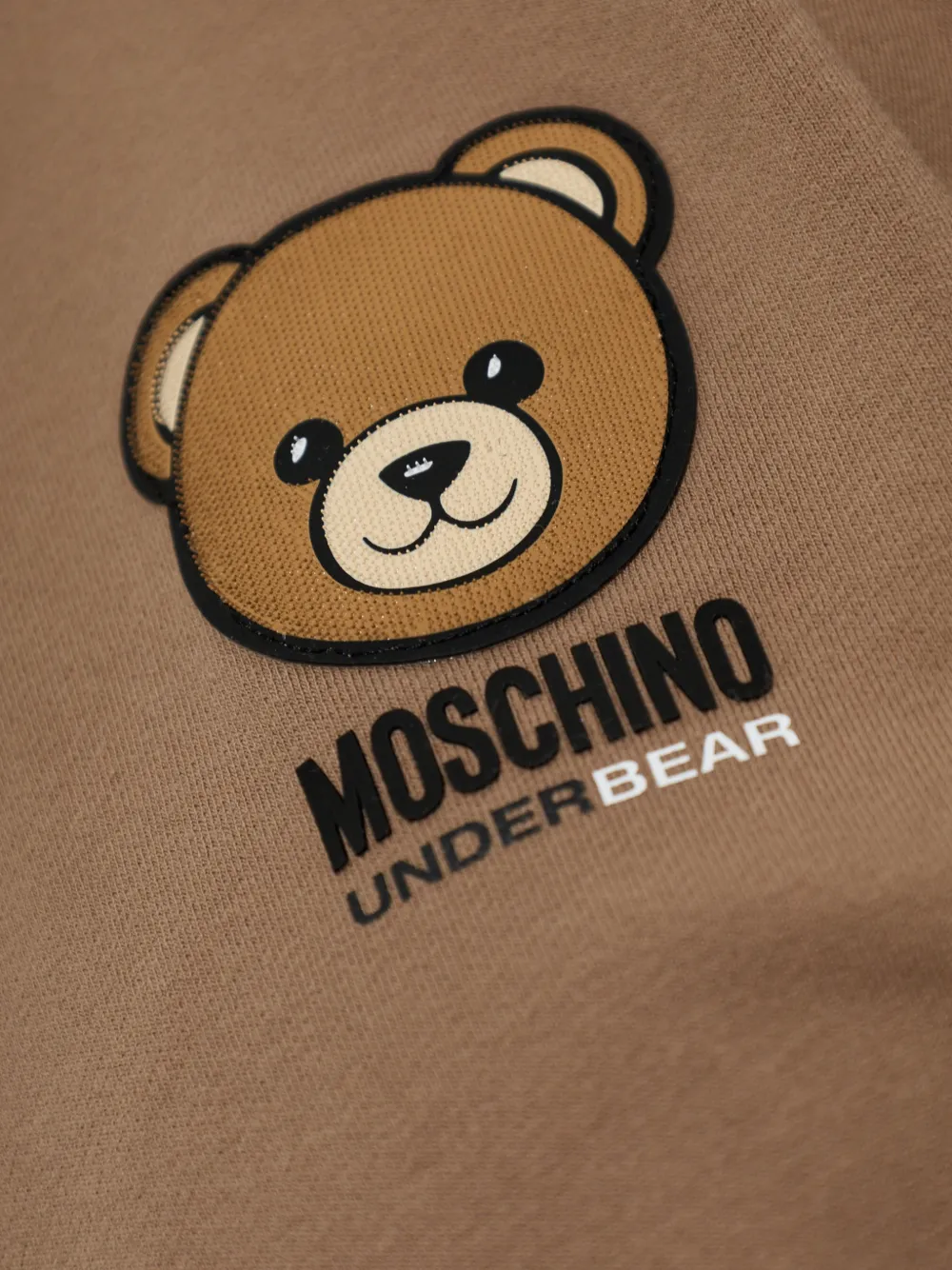Moschino Teddy Bear sweater met patch Bruin