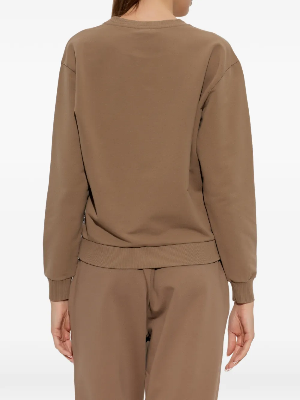 Moschino Teddy Bear sweater met patch Bruin