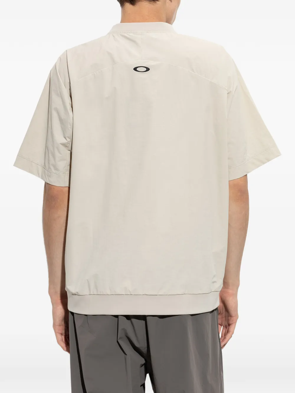 Oakley Performance T-shirt met geborduurd logo Beige