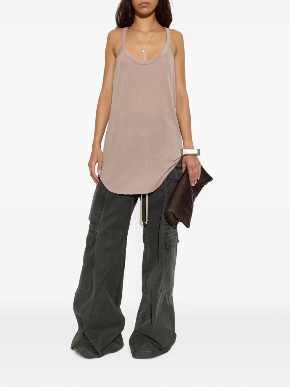 Rick Owens Oversized top Beige