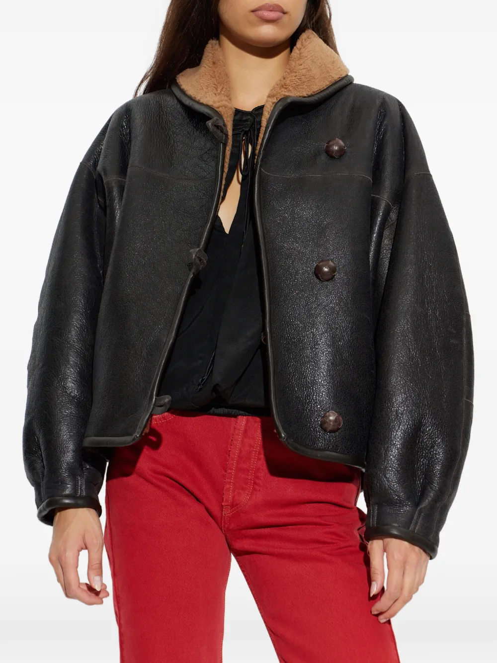 ISABEL MARANT Charina lammy jack Bruin