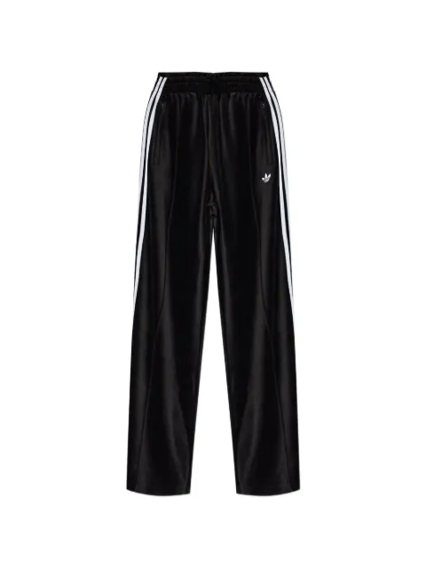 adidas 3-Stripes velour track pants