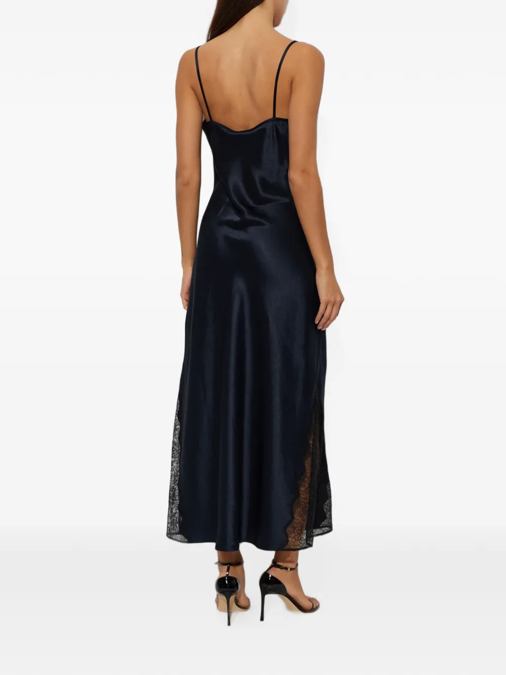 ANINE BING Judy maxi-dress Blauw