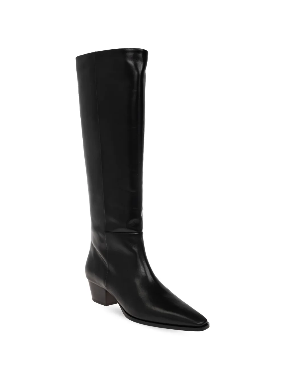 Aeyde Medea leather boots Zwart