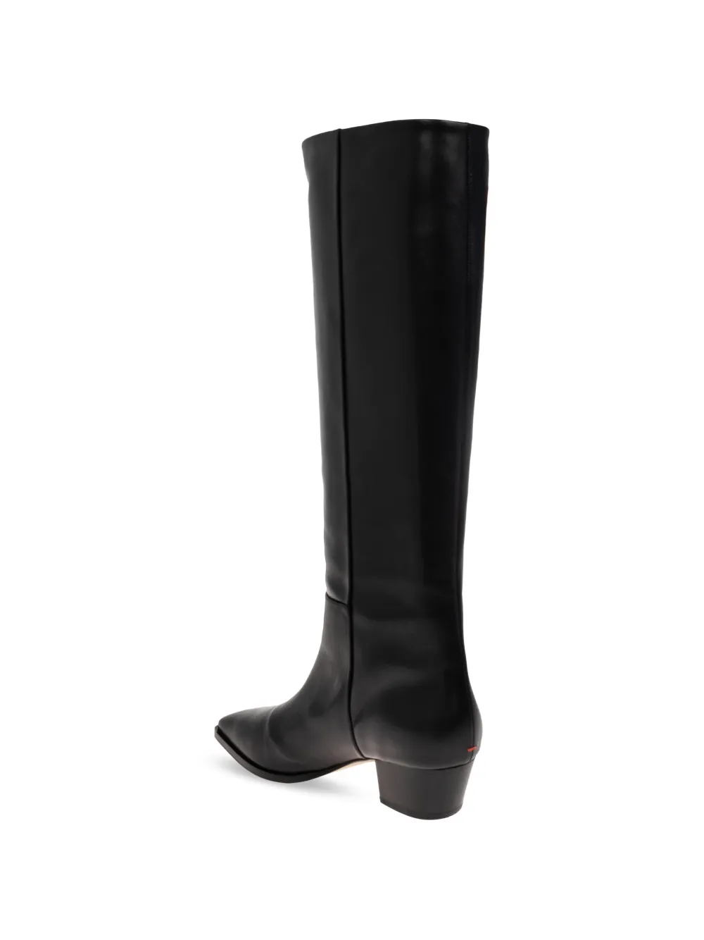Aeyde Medea leather boots Zwart