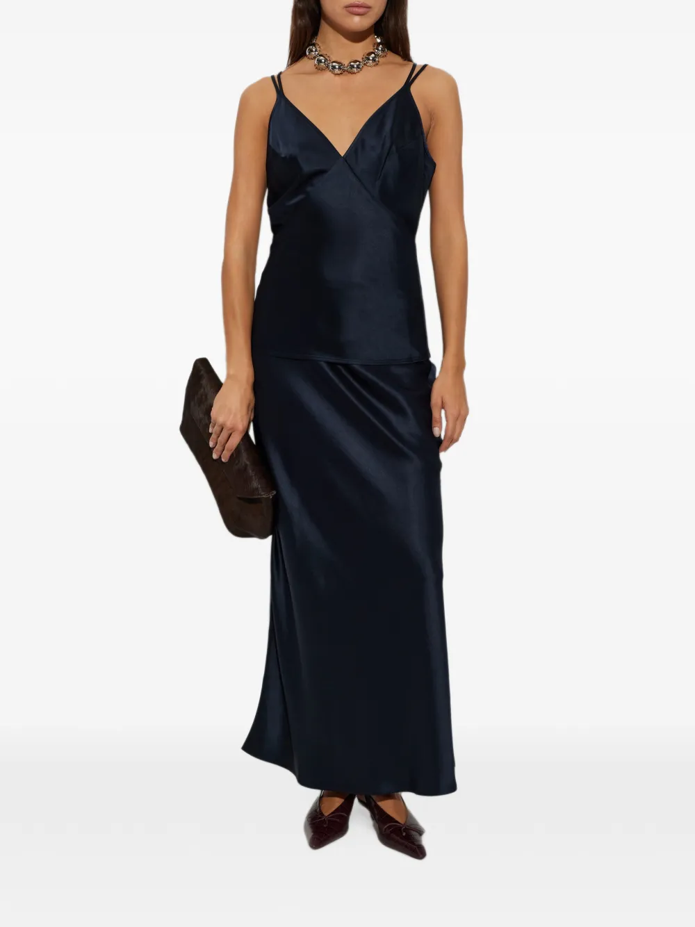 ANINE BING Blanca top Blauw